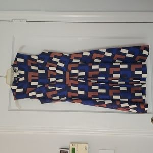 Milly of New York Linen Silk Sleeveless Dress size 4